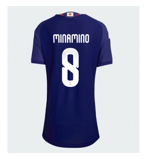 Japonsko Takumi Minamino #8 Domácí Dres pro Dámské MS 2026 Krátký Rukáv Japonsko Takumi Minamino #8 Domácí Dres pro Dámské MS 2026 Krátký Rukáv